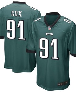 Fletcher Cox Philadelphia Eagles Nike Youth Team Color Game Jersey - Midnight Green - Robokeg