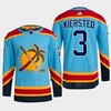 Florida Panthers 2023 Reverse Retro 2.0 Matt Kiersted 3 Blue Primegreen Jersey Men's - Robokeg