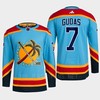 Florida Panthers 2023 Reverse Retro 2.0 Radko Gudas 7 Blue Primegreen Jersey Men's - Robokeg