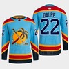 Florida Panthers 2023 Reverse Retro 2.0 Zac Dalpe 22 Blue Primegreen Jersey Men's - Robokeg