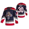 Florida Panthers 2023 Reverse Retro Spencer Knight 30 Special Edition Jersey Navy Jersey - Robokeg