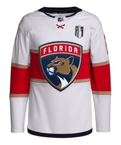 Florida Panthers 2023 Stanley Cup Final Away Primegreen Jersey - White - Robokeg
