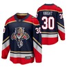 Florida Panthers 30 Spencer Knight 2023 Special Edition Navy Jersey US-born Goalie Jersey - Robokeg