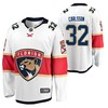 Florida Panthers 32 Lucas Carlsson 2023 Jersey White Away Jersey - Robokeg