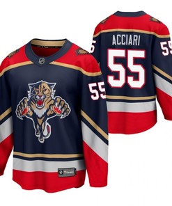 Florida Panthers 55 Noel Acciari 2023 Reverse Retro Blue Special Edition Jersey Jersey - Robokeg