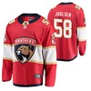 Florida Panthers 58 Noah Juulsen 2023 Jersey Red Home Player Jersey - Robokeg
