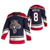 Florida Panthers 8 Matt Kiersted 2023 Reverse Retro Blue Jersey Jersey - Robokeg