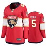 Florida Panthers Aaron Ekblad 5 Breakaway Player Home Red Jersey - Women Jersey - Robokeg