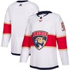 Florida Panthers Adidas Away Authentic Custom Jersey - White Custom Jerseys Nhl - Robokeg