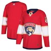 Florida Panthers Adidas Home Authentic Blank Jersey - Red Nhl - Robokeg