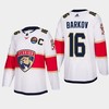 Florida Panthers Aleksander Barkov 16 2023 All-Star Patch Away White Jersey - Robokeg