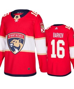 Florida Panthers Aleksander Barkov 16 Home Red Jersey Jersey - Robokeg