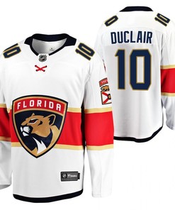 Florida Panthers Anthony Duclair 10 2023 Jersey White Away Player Jersey Jersey - Robokeg
