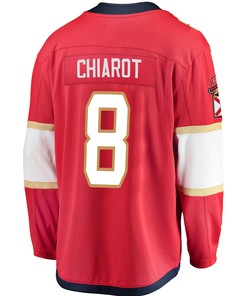 Florida Panthers Ben Chiarot 8 Home 2023 Stanley Cup Final Breakaway Men Jersey - Red - Robokeg