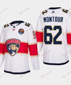 Florida Panthers Brandon Montour 62 2023 All-Star Patch Away White Jersey - Robokeg