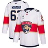 Florida Panthers Brandon Montour 62 Away 2023 Stanley Cup Final Breakaway Men Jersey - White - Robokeg