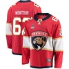 Florida Panthers Brandon Montour 62 Home 2023 Stanley Cup Final Breakaway Men Jersey - Red - Robokeg