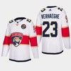 Florida Panthers Carter Verhaeghe 23 2023 All-Star Patch Away White Jersey - Robokeg