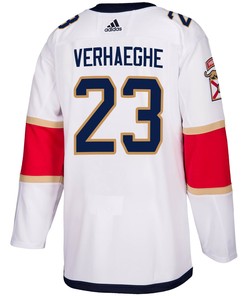 Florida Panthers Carter Verhaeghe 23 Away 2023 Stanley Cup Final Breakaway Men Jersey - White - Robokeg