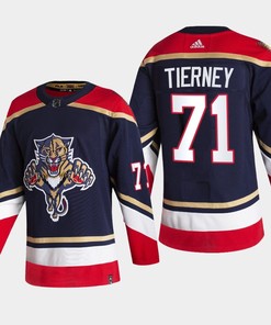 Florida Panthers Chris Tierney 71 2023 Reverse Retro Navy Jersey - Robokeg