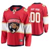 Florida Panthers Custom 00 Player Home Red Jersey Jersey - Robokeg