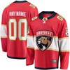 Florida Panthers Fanatics Branded Home Breakaway Custom Jersey - Red Custom Jerseys Nhl - Robokeg