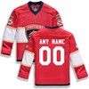 Florida Panthers Fanatics Branded Home Replica Custom Jersey - Red Custom Jerseys Nhl - Robokeg