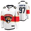 Florida Panthers Joe Thornton 97 2023 Jersey White Away Jersey Jersey - Robokeg