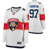 Florida Panthers Joe Thornton 97 Away Women White 2023 Trade Jersey Jersey - Robokeg