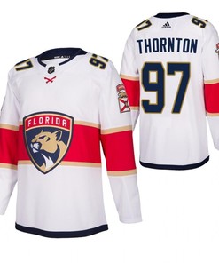 Florida Panthers Joe Thornton 97 White 2023 Jumbo Joe Jersey Jersey - Robokeg