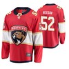 Florida Panthers MacKenzie Weegar 52 Player Home Red Jersey Jersey - Robokeg