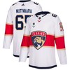 Florida Panthers Markus Nutivaara 65 Away 2023 Stanley Cup Final Breakaway Men Jersey - White - Robokeg