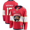 Florida Panthers Mason Marchment 17 Home 2023 Stanley Cup Champions Breakaway Men Jersey - Red - Robokeg