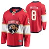 Florida Panthers Matt Kiersted 8 2023 Jersey Red Home Jersey Jersey - Robokeg