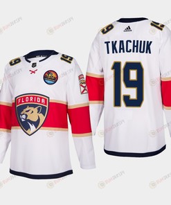 Florida Panthers Matthew Tkachuk 19 2023 All-Star Patch Away White Jersey - Robokeg