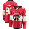 Florida Panthers Maxim Mamin 98 Home 2023 Stanley Cup Final Breakaway Men Jersey - Red - Robokeg