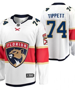 Florida Panthers Owen Tippett 74 Away Player White Jersey Jersey - Robokeg