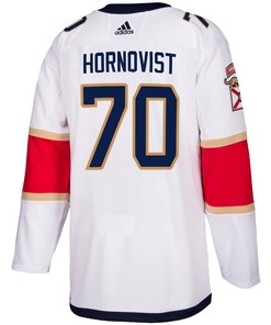 Florida Panthers Patric Hornqvist 70 Away 2023 Stanley Cup Playoffs Breakaway Men Jersey - White - Robokeg
