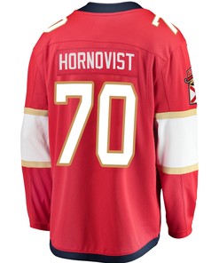 Florida Panthers Patric Hornqvist 70 Home 2023 Stanley Cup Final Breakaway Men Jersey - Red - Robokeg