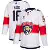 Florida Panthers Robert Hagg 18 Away 2023 Stanley Cup Final Breakaway Men Jersey - White - Robokeg