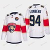 Florida Panthers Ryan Lomberg 94 2023 All-Star Patch Away White Jersey - Robokeg
