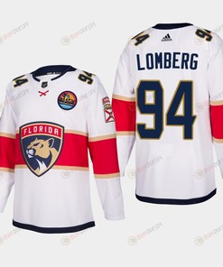 Florida Panthers Ryan Lomberg 94 2023 All-Star Patch Away White Jersey - Robokeg