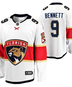 Florida Panthers Sam Bennett 9 2023 Away Player White Jersey Jersey - Robokeg