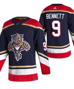 Florida Panthers Sam Bennett 9 2023 Reverse Retro Special Edition Navy Jersey Jersey - Robokeg