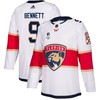 Florida Panthers Sam Bennett 9 Away 2023 Stanley Cup Final Breakaway Men Jersey - White - Robokeg