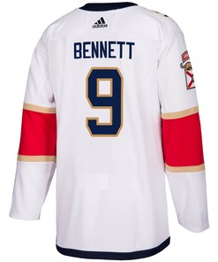 Florida Panthers Sam Bennett 9 Away 2023 Stanley Cup Final Breakaway Men Jersey - White - Robokeg