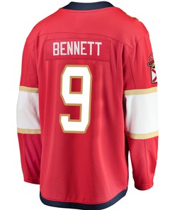 Florida Panthers Sam Bennett 9 Home 2023 Stanley Cup Champions Breakaway Men Jersey - Red - Robokeg