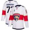 Florida Panthers Sergei Bobrovsky 72 Away 2023 Stanley Cup Final Breakaway Men Jersey - White - Robokeg
