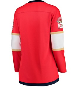 Florida Panthers Women's 2023 Stanley Cup Final Home Breakaway Jersey - Red - Robokeg