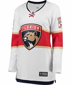 Florida Panthers Women's Away Breakaway Jersey - White - Robokeg